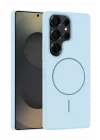 Mey İthalat®  Samsung Galaxy S25 Ultra Kılıf Jully Magsafe Kapak - Mavi