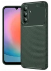 Mey İthalat®  Samsung Galaxy S26 FE Auto Focus Karbon Kapak - Yeşil