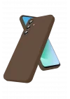 Mey İthalat®  Samsung Galaxy S26 FE First Silikon - Kahverengi