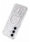Mey İthalat®  Samsung Galaxy S26 Misk Simli Magsafe Kapak - Desen 1