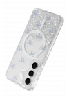 Mey İthalat®  Samsung Galaxy S26 Misk Simli Magsafe Kapak - Desen 3