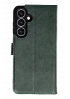 Mey İthalat®  Samsung Galaxy S26 Plus Trend S Plus Kapaklı Kılıf - Yeşil
