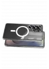 Mey İthalat®  Samsung Galaxy S26 Ultra Magneticsafe Şeffaf Silikon - Şeffaf