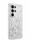 Mey İthalat®  Samsung Galaxy S26 Ultra Misk Simli Magsafe Kapak - Desen 2