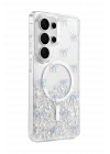 Mey İthalat®  Samsung Galaxy S26 Ultra Misk Simli Magsafe Kapak - Desen 3