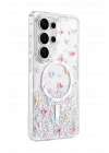Mey İthalat®  Samsung Galaxy S26 Ultra Misk Simli Magsafe Kapak - Desen 4