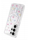 Mey İthalat®  Samsung Galaxy S26 Ultra Misk Simli Magsafe Kapak - Desen 4