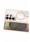 Mey İthalat®  Samsung Galaxy S26 Ultra Terea Magsafe Kapak - Pembe