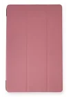 Mey İthalat®  Samsung Galaxy T870 Tab S7 11 Kılıf Tablet Smart Kılıf - Pembe