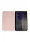 Mey İthalat®  Samsung Galaxy T970 Tab S7 Plus 12.4 Kılıf Tablet Smart Kılıf - Rose Gold