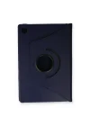 Mey İthalat®  Samsung Galaxy Tab A9 Plus Kılıf 360 Tablet Deri Kılıf - Lacivert