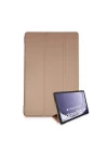 Mey İthalat®  Samsung Galaxy Tab A9 Plus Kılıf Tablet Smart Kılıf - Rose Gold