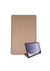 Mey İthalat®  Samsung Galaxy Tab A9 Plus Kılıf Tablet Smart Kılıf - Rose Gold
