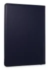 Mey İthalat®  Samsung Galaxy X610 Tab S9 FE Plus 12.4 Kılıf 360 Tablet Deri Kılıf - Lacivert