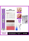 Mey İthalat® ŞARJLI 12 BAŞLIKLI MANİKÜR SETİ