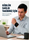 Mey İthalat® Şarjlı Bilekten Dijital Tansiyon Ölçer Geniş LCD Ekranlı