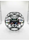 Mey İthalat® Koruyucu Kafesli Dron El Hareketiyle Kontrol Edilebilen Uçan