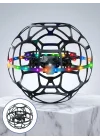 Mey İthalat® Koruyucu Kafesli Dron El Hareketiyle Kontrol Edilebilen Uçan