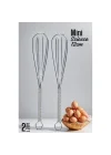 Mey İthalat® Sciacca Mini Çırpıcı Çelik 2 adet 720215