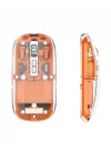 Mey İthalat® Şeffaf Kablosuz Mouse Bluetooth Bağlantılı Sessiz Tıklama Yeni Nesil