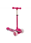 Mey İthalat® Sesli ve Işıklı 3 Tekerlekli Katlanabilir Scooter