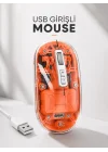 Mey İthalat® Sessiz Kablosuz USB Girişli Mouse Fare Yüksek Performanslı
