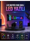 Mey İthalat® Şık ve Fonksiyonel RGB LED Panel Canlı Renk Yansımalı Işık Sistemi