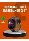 Mey İthalat® SIM Kartlı Akıllı Saat AMOLED Ekran Android Sistem
