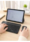 Mey İthalat® SIM Kartlı Android Tablet Bluetooth Klavye Kablosuz Mouse Geniş Ekran ve Taşınabilir Kullanım Seti
