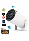 Mey İthalat® Sinema Projektörü Android HDMI USB WİFİ Ses Çıkışlı Ayaklı Projeksiyon Taşınabilir Yeni Nesil