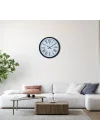 Mey İthalat® Siyah 36 Cm Roma Rakamlı Duvar Saati