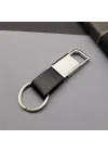 Mey İthalat® Siyah Gümüş Metal Anahtarlık
