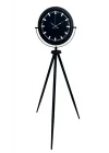 Mey İthalat® Siyah Lüks Sade Tripod Ayaklı Saat