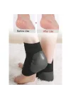 Mey İthalat® Siyah Silikon Topuk Nemlendirici Çorap