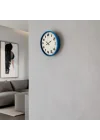 Mey İthalat® Sky Blue 36 Cm Duvar Saati