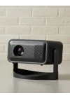 Mey İthalat® Smart Projector Android TV Taşınabilir Gimbal Standlı