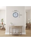 Mey İthalat® Soft White 36 Cm Sade Duvar Saati