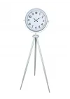 Mey İthalat® Soft White Dekoratif Tripod Ayaklı Saat