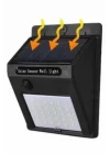 Mey İthalat® Solar Dekoratif Lambası Sensörlü Led Işık Bahçe Aydınlatma Yeni Nesil