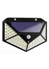 Mey İthalat® Solar Hareket Sensörlü Duvar Lambası 100 Led
