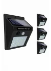 Mey İthalat® Solar Sensörlü Duvar Lambası Bahçe Lamba 20 Led Işık