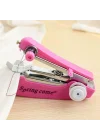 Mey İthalat®  Spring Come Mini Kolay Seyehat ve Ev Tipi El Dikiş Dikme Makinası