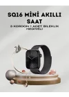 Mey İthalat® SQ-16 Mini Series 10 – Dokunmatik Akıllı Saat | Kalp Ritmi, SpO2, Uyku Takibi