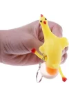 Mey İthalat® Squishy Yumurtlayan Tavuk Anahtarlık