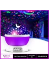 Mey İthalat® STAR MASTER GECE LAMBASI DÖNERLİ