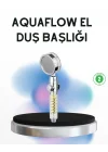Mey İthalat® Start Stop Kontrollü El Duşu – Basınçlı, Su Tasarruflu, Sağanak Yağmur Deneyimi