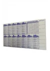 Mey İthalat®  Statik Akıllı Kağıt Ingilizce Çarpım Tablosu 100x56 Cm