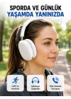 Mey İthalat® Stereo Ses Kaliteli Bluetooth Kulaklık | Katlanabilir ve Ergonomik Tasarım Yeni Nesil
