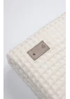 Mey İthalat® Style Baby Pike Battaniye 110x110 70149 Ekru