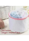 Mey İthalat®  Sütyen Yıkama Filesi Tam Korumalı Hassas Çamaşır Yıkama Aparatı